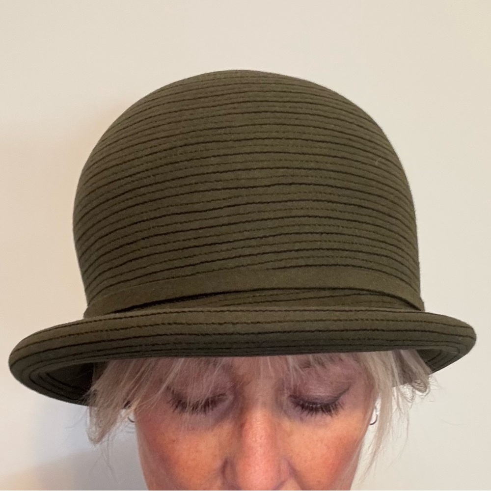 Classic Olive Women's Cloche Hat